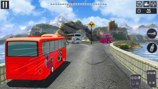 اسکرین شات برنامه Bus Simulator: Coach Bus Games 1