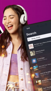 اسکرین شات برنامه Karaoke - Sing Songs 2