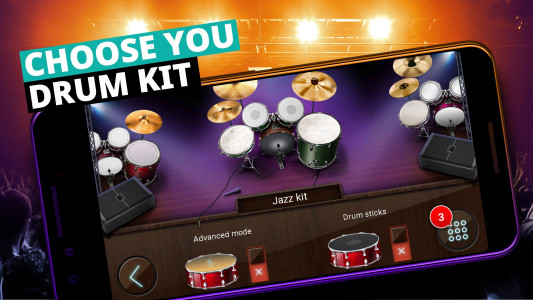 اسکرین شات بازی Drum Kit Music Games Simulator 4