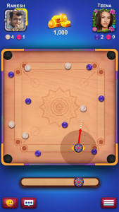 اسکرین شات بازی Carrom King™ 1