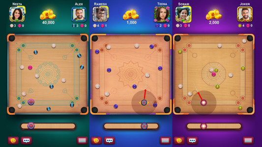 اسکرین شات بازی Carrom King™ 4