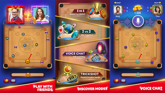 اسکرین شات بازی Carrom King™ 2