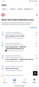 اسکرین شات 3 برنامه GitHub