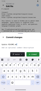 اسکرین شات 5 برنامه GitHub