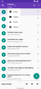اسکرین شات 6 برنامه Simple Music Player