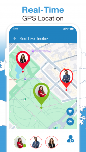 اسکرین شات 2 برنامه Phone Tracker: GPS Locator