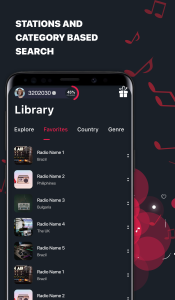 اسکرین شات 3 برنامه Givvy Radios - Listen & Enjoy!