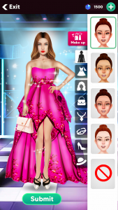 اسکرین شات بازی Fashion Show Game: Girl Makeup 3