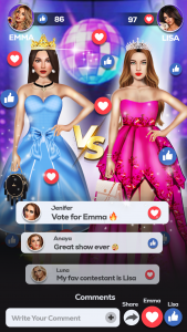 اسکرین شات بازی Fashion Show Game: Girl Makeup 2