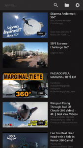 اسکرین شات برنامه GizmoVR Lite: 360 Video & Tube 2