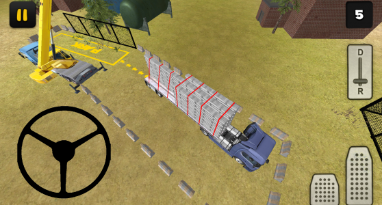 اسکرین شات بازی Construction Truck 3D: Prefab Transport 5