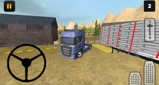 اسکرین شات بازی Construction Truck 3D: Prefab Transport 1