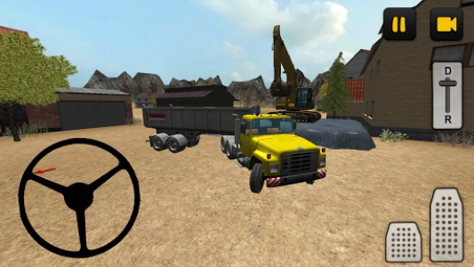 اسکرین شات بازی Construction Truck 3D: Asphalt 1