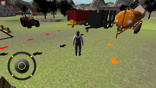 اسکرین شات بازی Farming 3D: Tractor Parking 1