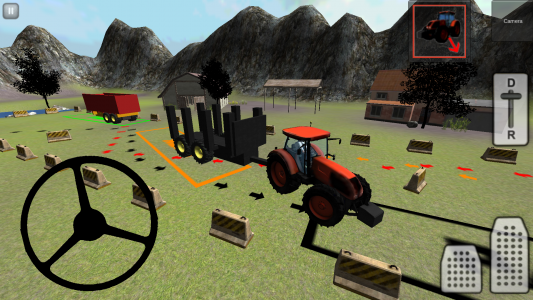 اسکرین شات بازی Farming 3D: Tractor Parking 3