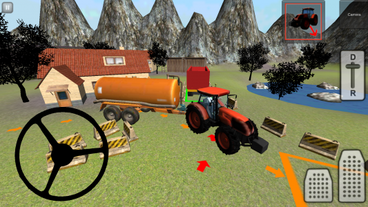 اسکرین شات بازی Farming 3D: Tractor Parking 2