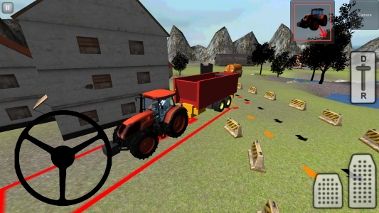 اسکرین شات بازی Farming 3D: Tractor Parking 4