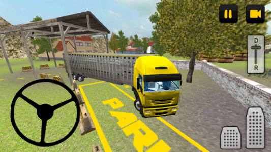اسکرین شات بازی Farm Truck 3D: Cattle 3
