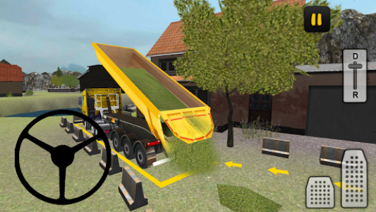اسکرین شات بازی Farm Truck 3D: Silage 3