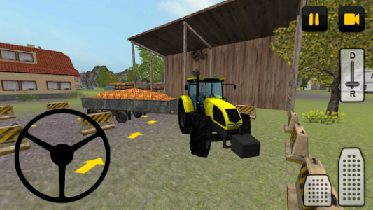 اسکرین شات بازی Tractor 3D: Potato Transport 8