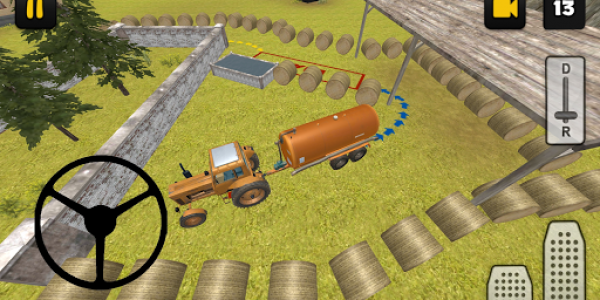 اسکرین شات بازی Tractor Simulator 3D: Water Transport 2