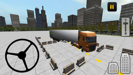 اسکرین شات بازی Truck Parking Simulator 3D 1