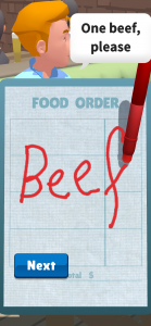 اسکرین شات 1 بازی Order please! -Draw&Story game