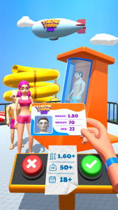 اسکرین شات بازی Theme Park 3D - Fun Aquapark 3
