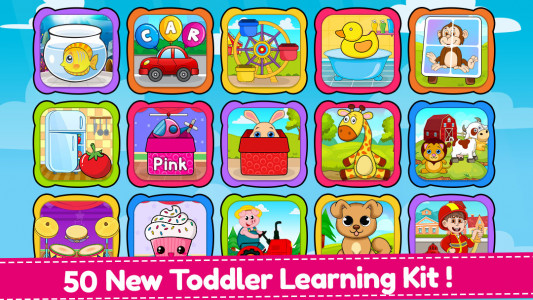 اسکرین شات 2 بازی Toddler Games: 2-5 Year Kids