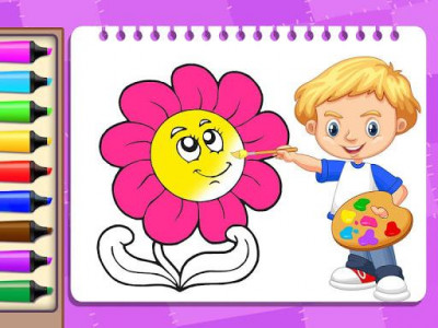 اسکرین شات برنامه Toddler Coloring Book for Kids 3