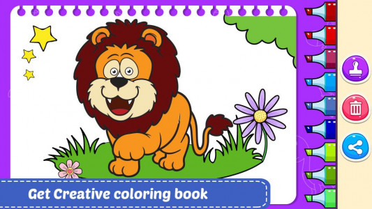 اسکرین شات برنامه Toddler Coloring Book for Kids 5