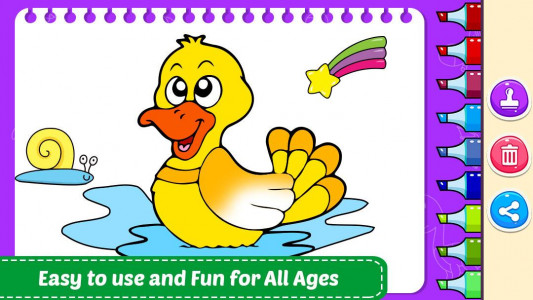 اسکرین شات برنامه Toddler Coloring Book for Kids 2