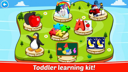اسکرین شات بازی Toddler Puzzle Games for Kids 2