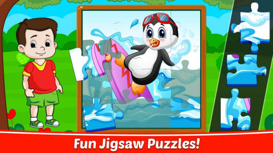 اسکرین شات بازی Toddler Puzzle Games for Kids 4