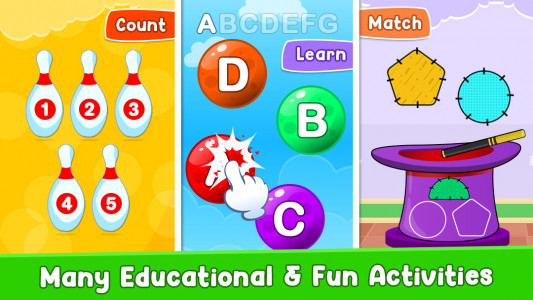 اسکرین شات برنامه Toddler Games for 2+ Year Olds 7