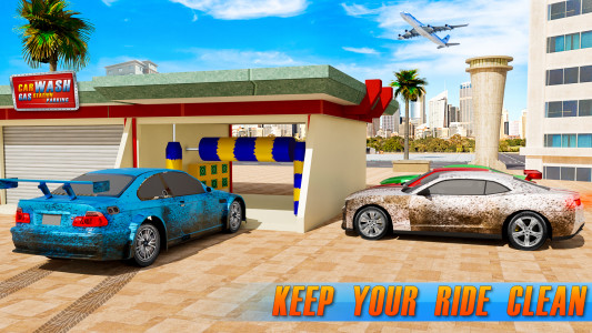 اسکرین شات برنامه Gas Station Car Mechanic Sim 4