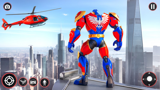 اسکرین شات بازی Spider Robot: Robot Car Games 2
