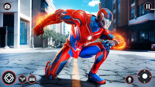 اسکرین شات بازی Spider Robot: Robot Car Games 4