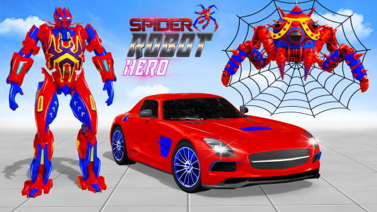 اسکرین شات بازی Spider Robot: Robot Car Games 4