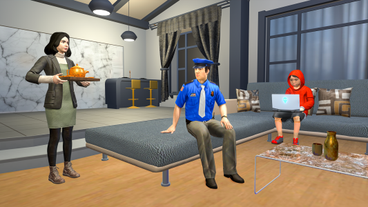 اسکرین شات بازی Virtual Police Dad Simulator 1