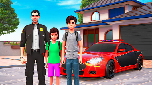 اسکرین شات 8 بازی Virtual Police Dad Simulator