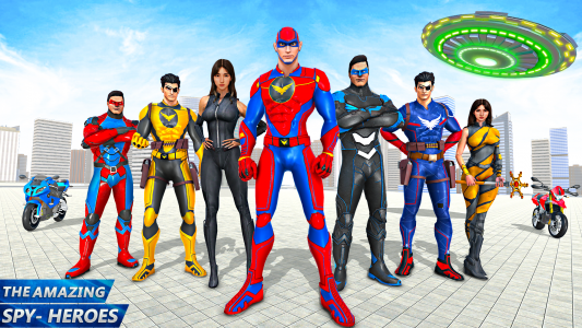 اسکرین شات برنامه Spider Superhero Rope Hero 4