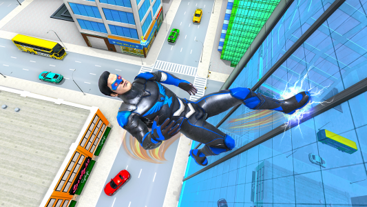 اسکرین شات برنامه Rope Hero Superhero Flying 5