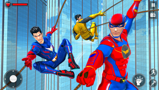 اسکرین شات برنامه Spider Superhero Rope Hero 3