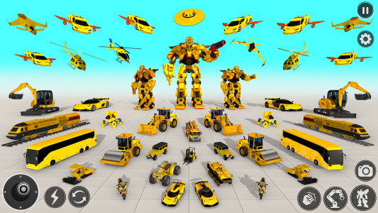 اسکرین شات برنامه Incredible Robot Game Car Game 2