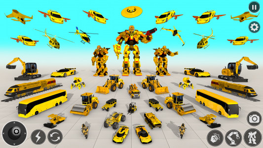 اسکرین شات 5 برنامه Incredible Robot Game Car Game