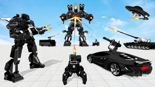 اسکرین شات برنامه Incredible Robot Game Car Game 8