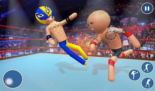اسکرین شات بازی Stickman wrestling Fight arena: Fighting Game 6