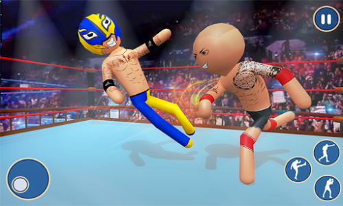 اسکرین شات بازی Stickman wrestling Fight arena: Fighting Game 4