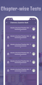 اسکرین شات برنامه Chemistry Question Bank 4